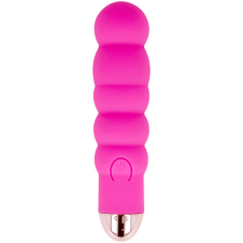 DOLCE VITA - RECHARGEABLE VIBRATOR SIX PINK 7 SPEEDS