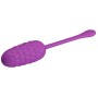 PRETTY LOVE - UOVO VIBRANTE CON TEXTURE MARINA RICARICABILE VIOLA