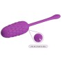 PRETTY LOVE - UOVO VIBRANTE CON TEXTURE MARINA RICARICABILE VIOLA