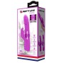 PRETTY LOVE - DOROTHY PURPLE RECHARGEABLE RABBIT VIBRATOR