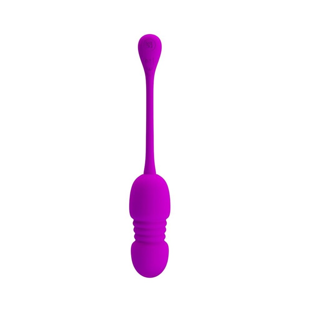 PRETTY LOVE - OVO VIBRATÓRIO RECARREGVEL CALLIE ROXO