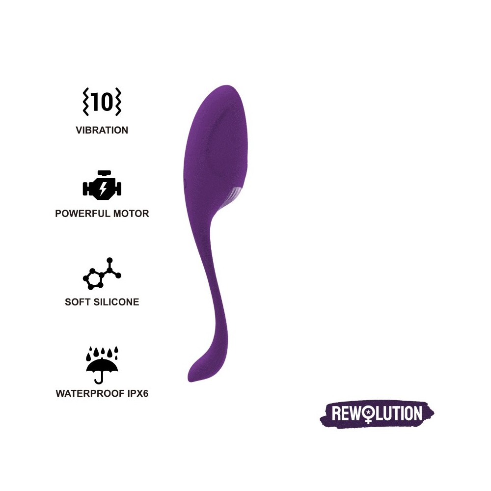 REWOLUTION - REWOVO EGG VIBRATOR REMOTE CONTROL