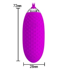 PRETTY LOVE - JOANNA VIBRATING EGG REMOTE CONTROL 12 MODES