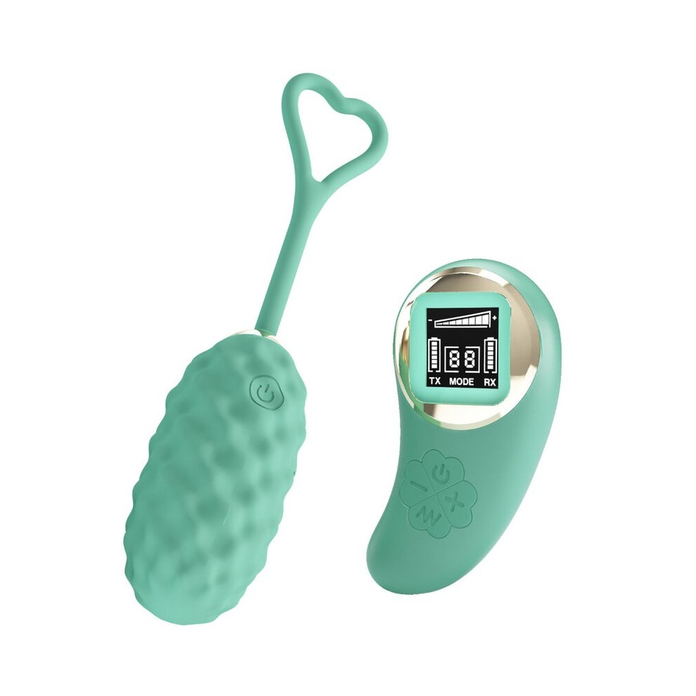PRETTY LOVE - UOVO VIBRANTE CON TELECOMANDO VERDE VIVIAN
