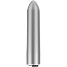 OHMAMA - VIBRATING BULLET 10 PATTERNS SILVER