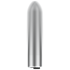 OHMAMA - VIBRATING BULLET 10 PATTERNS SILVER