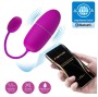 PRETTY LOVE - NINFA UOVO VIBRANTE APP CONTROLLATO VIOLA