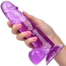 CALEXOTICS - DILDO QUEEN TAMANHO ROXO 15.3 CM