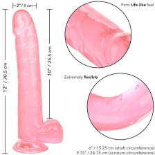 CALEXOTICS - DILDO REGINA TAGLIA ROSA 25.5 CM