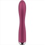 SATISFYER - COELHO GIRATÓRIO 1 CLITÓRIS E ESTIMULAO DE PONTO G VERMELHO