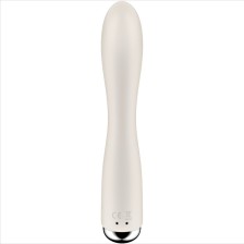 SATISFYER - SPINNING RABBIT 1 CLITORIS ET STIMULATION DU POINT G BEIGE