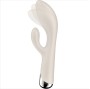 SATISFYER - SPINNING RABBIT 1 STIMOLAZIONE CLITORIDE E PUNTO G BEIGE