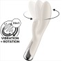 SATISFYER - SPINNING RABBIT 1 CLITORIS ET STIMULATION DU POINT G BEIGE
