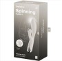 SATISFYER - SPINNING RABBIT 1 STIMOLAZIONE CLITORIDE E PUNTO G BEIGE