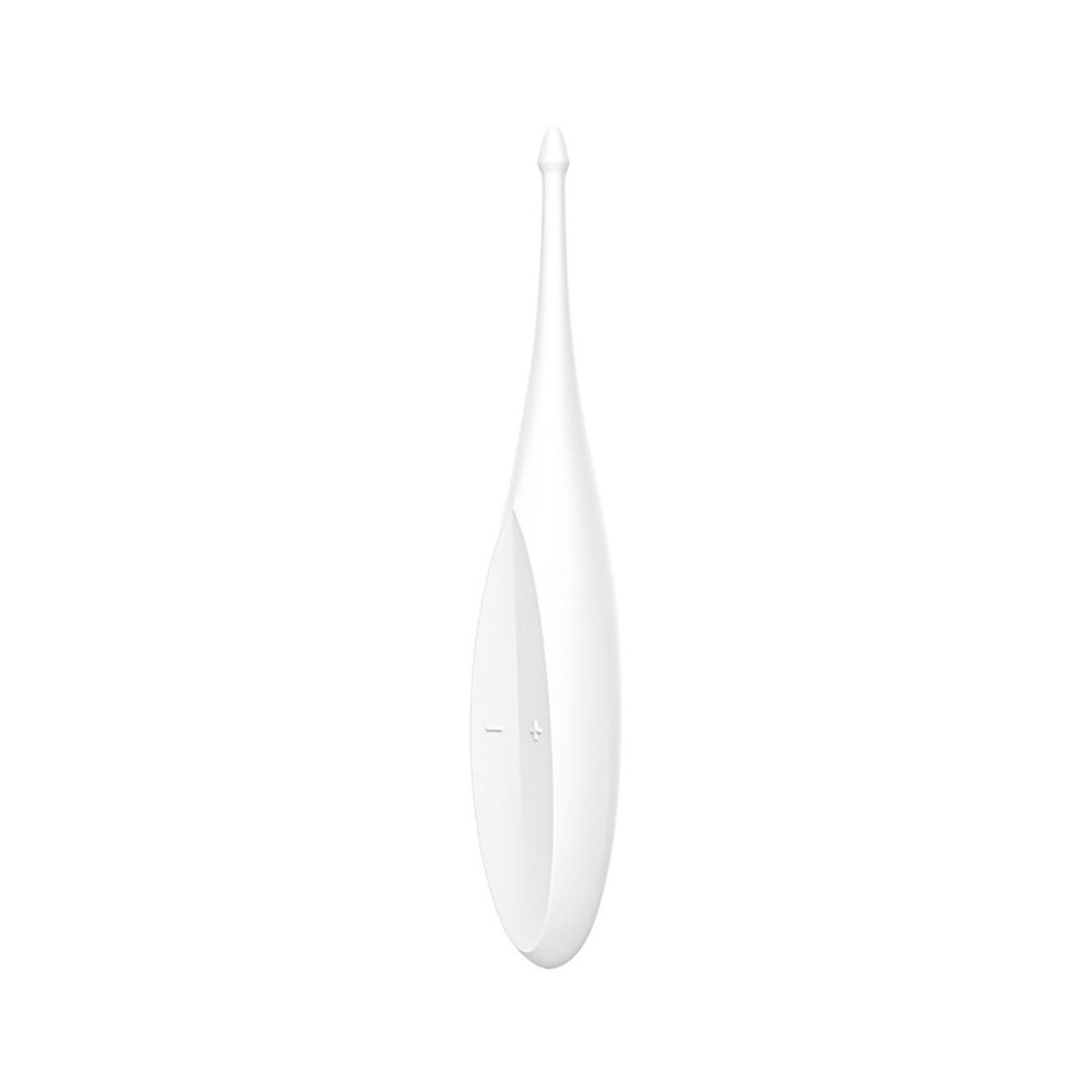 SATISFYER - TWIRLING FUN TIP VIBRATOR WEISS