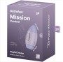 SATISFYER - VIBRADOR DE IMPULSO DUPLO PEQUENO LILAC MISSION CONTROL