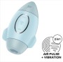 SATISFYER - MISSION CONTROL BLAUER KLEINER DOPPELIMPULS VIBRATOR