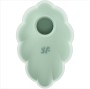 SATISFYER - CLOUD DANCER GREEN AIR PULSE VIBRATOR