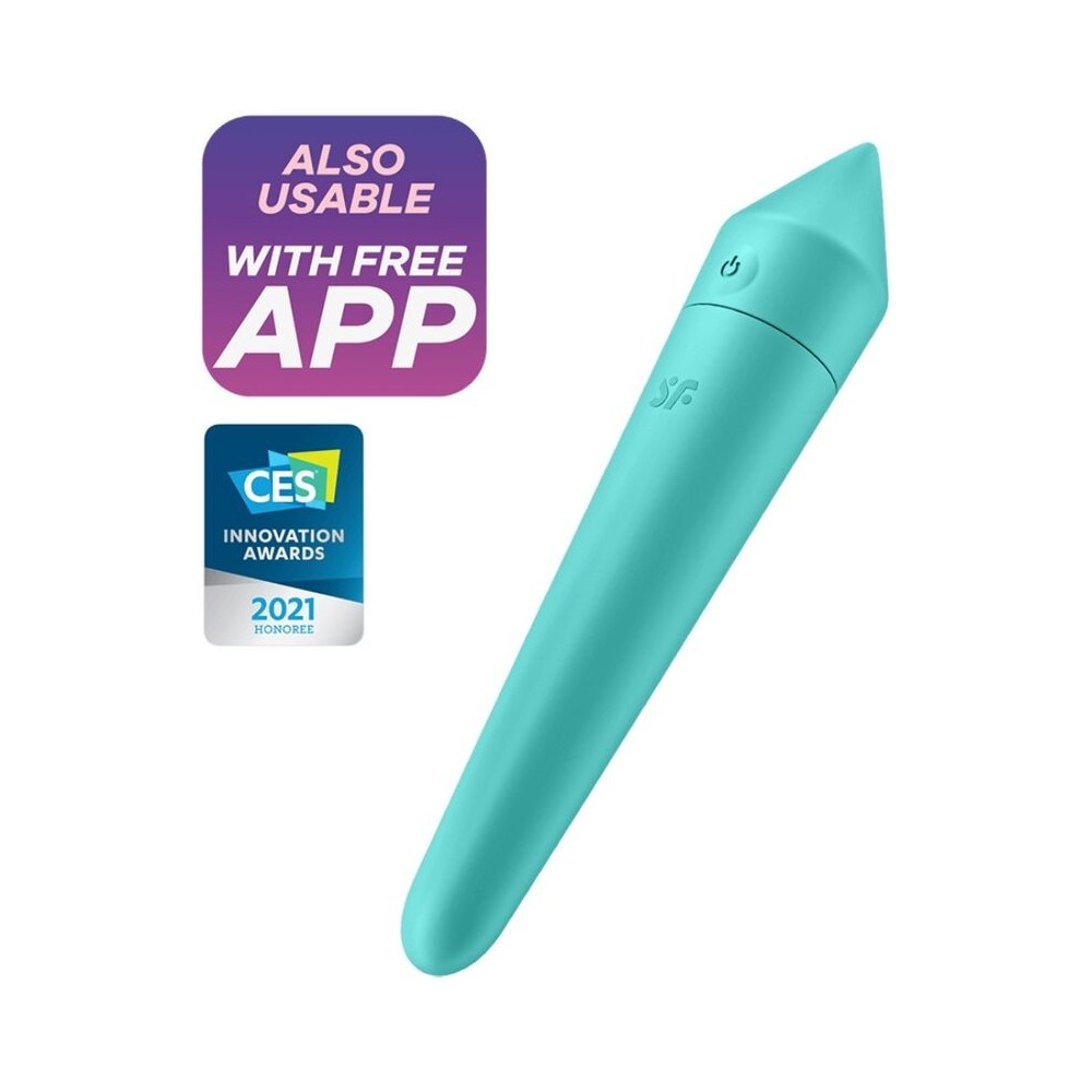 SATISFYER - ULTRA POWER BULLET 8 TURQUESA