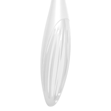 SATISFYER - VIBRATEUR POINTE DE CLIT TWIRLING JOY BLANC