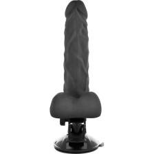 BASECOCK - VIBRADOR ARTICULABLE CONTROL REMOTO NEGRO 21 CM -O- 5 CM