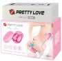 PRETTY LOVE - BALA VIBRANTE CAIXA MÁGICA E ESTIMULADOR ROSA