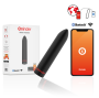 ONINDER - BERLIN BULLET VIBRADOR PRETO 9 MODOS 8,5 X 2 CM - APLICATIVO GRATUITO
