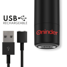 ONINDER - BERLIN BULLET VIBRATOR BLACK - FREE APP