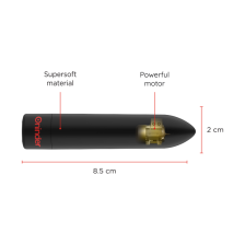 ONINDER - BERLIN BULLET VIBRATOR BLACK - FREE APP