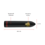 ONINDER - BERLIN BULLET VIBRATOR BLACK - FREE APP