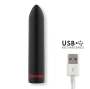 ONINDER - BERLIN VIBRATEUR BULLET NOIR 9 MODES 8,5 X 2 CM - APPLICATION GRATUITE