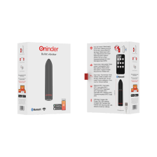 ONINDER - BERLIN BULLET VIBRATOR BLACK - FREE APP