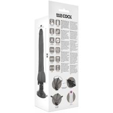 BASECOCK - ARTIKULIERBARER VIBRATOR MIT FERNBEDIENUNG SCHWARZ 18.5 CM -O- 4 CM