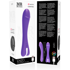 MR BOSS - ENZO VIBRATEUR WATCHME TECHNOLOGIE SANS FIL COMPATIBLE