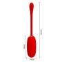 PRETTY LOVE - OEUF VIBRANT JULIUS IMPERMÉABLE-RECHARGEABLE ROUGE
