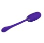 PRETTY LOVE - JULIUS WATERPROOF-RECHARGEABLE VIBRATING EGG PURPLE