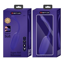 PRETTY LOVE - OVO VIBRANTE RECARREGVEL IMPERMEVEL JULIUS ROXO