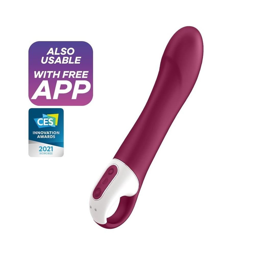 SATISFYER - BIG HEAT GSPOT VIBRATOR