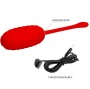 PRETTY LOVE - UOVO VIBRANTE RICARICABILE KIRK ROSSO