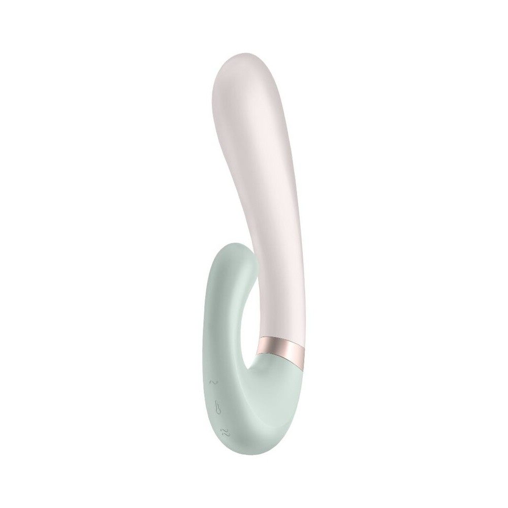 SATISFYER - APLICATIVO VIBRADOR DE ONDAS DE CALOR BRANCO