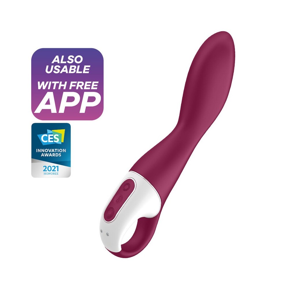 SATISFYER - VIBRATEUR POUR POINT G THRILL CHAUFFANT