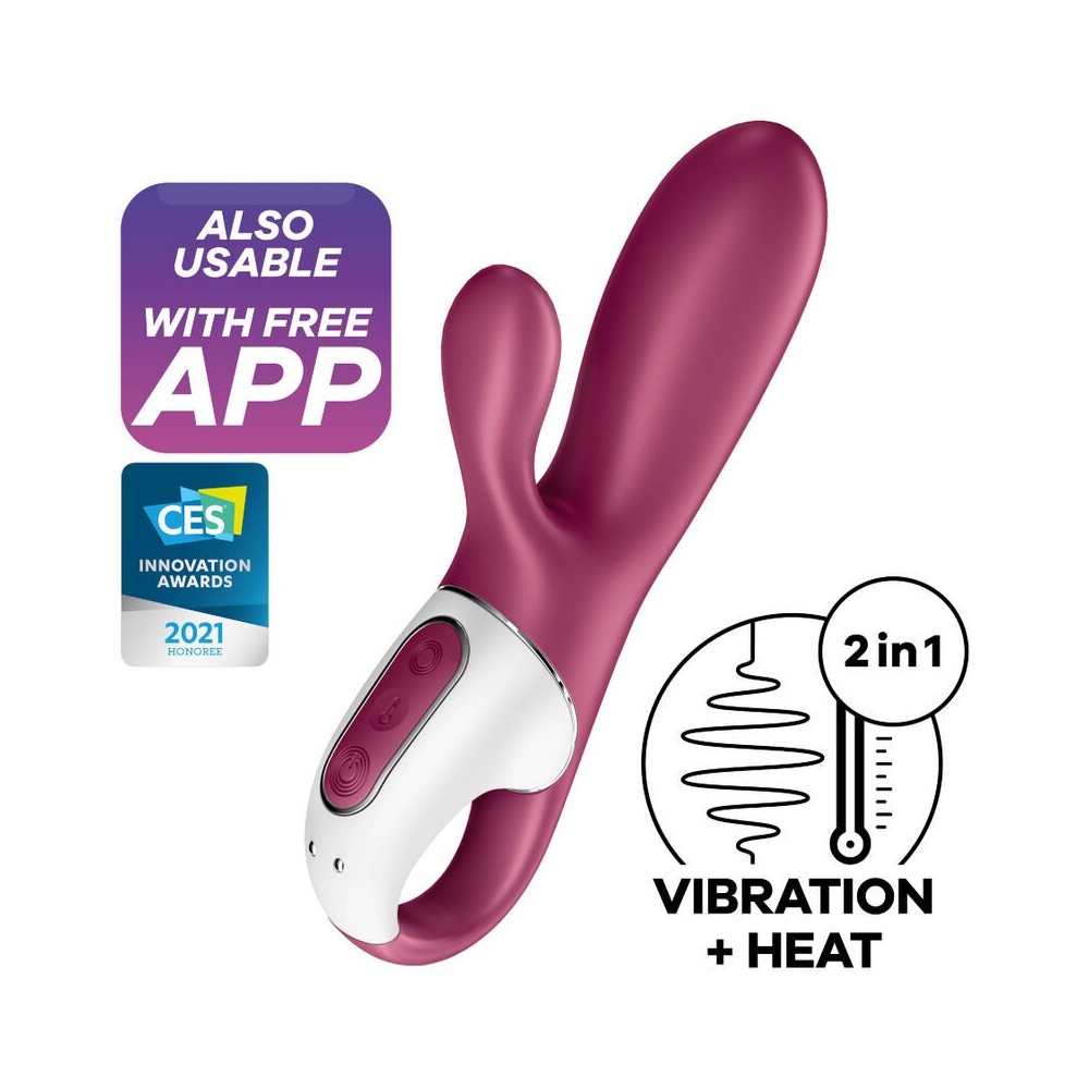 SATISFYER - HOT BUNNY GSPOT VIBRATOR