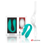WEARWATCH - TECHNOLOGIE SANS FIL DUAL PLEASURE WATCHME AIGUE-MARINE / SNOWY