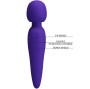 PRETTY LOVE - MEREDITH MASSAGER 12 VIBRATION MODES PURPLE