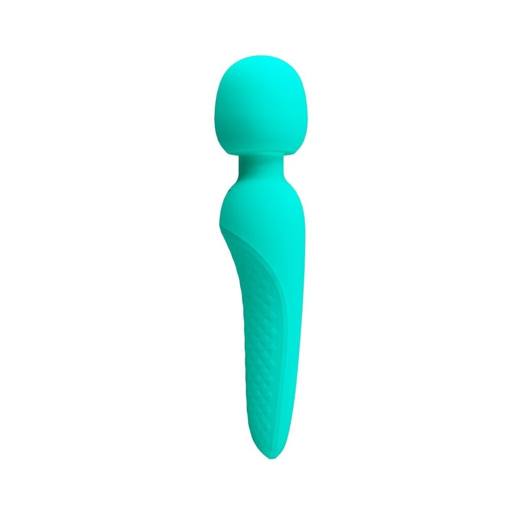 PRETTY LOVE - MASSEUR MEREDITH 12 MODES DE VIBRATION VERT AQUA
