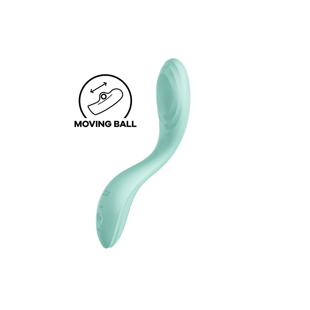 SATISFYER - RRROLLING PLEASURE GSPOT VIBRATOR GREEN