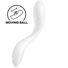 SATISFYER - RRROLLING PLEASURE GSPOT VIBRATOR WEISS