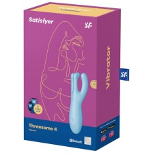 SATISFYER - APP THREESOME 4 VIBRATORE VIOLA