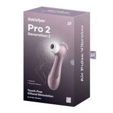 SATISFYER - ESTIMULADOR DE PULSO DE AR PRO 2 VIOLETA