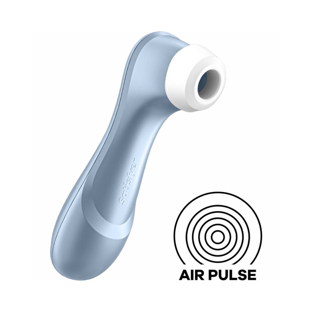 SATISFYER - PRO 2 AIR PULSE STIMULATOR BLUE